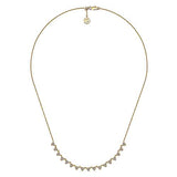 Scalloped Diamond Necklace